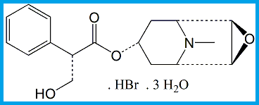 HYOSCINE HBR TRIHYDRATE / (-)-SCOPOLAMINE HYDROBROMIDE TRIHYDRATE